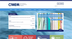 Desktop Screenshot of ciwem.org