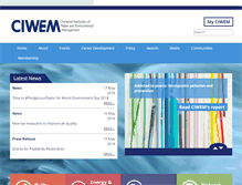 Tablet Screenshot of ciwem.org
